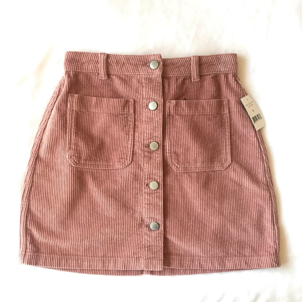 Corduroy Skirt